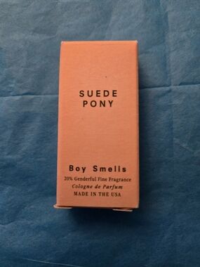BN Never Used Boy Smells Suede Pony Cologne De Parfume Unisex Sample